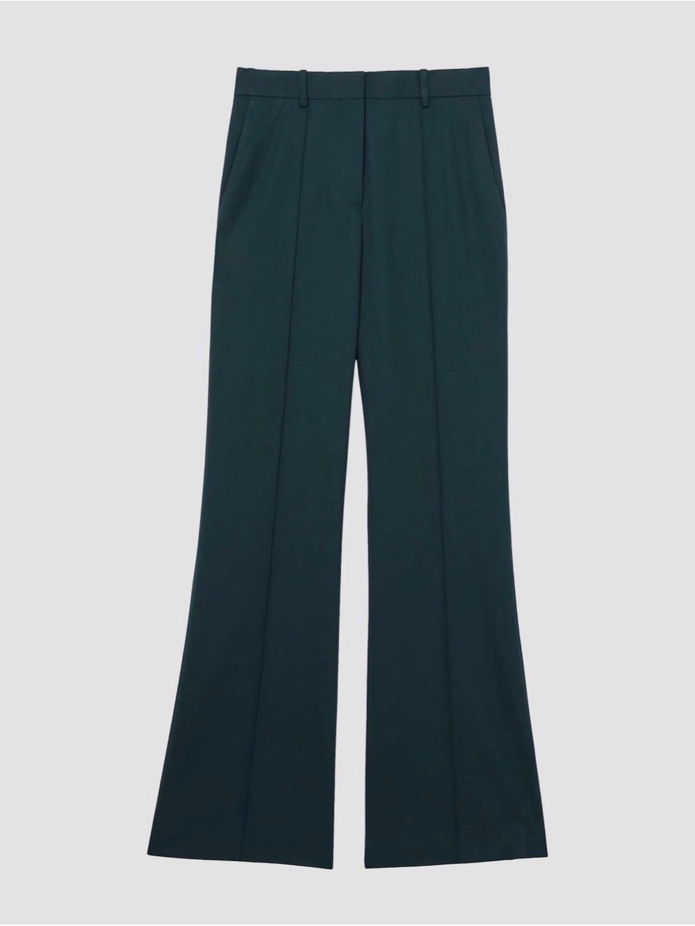 Reiss Jade Pin Tuck High-Rise Wide Leg Trouser, UK 8 US 4